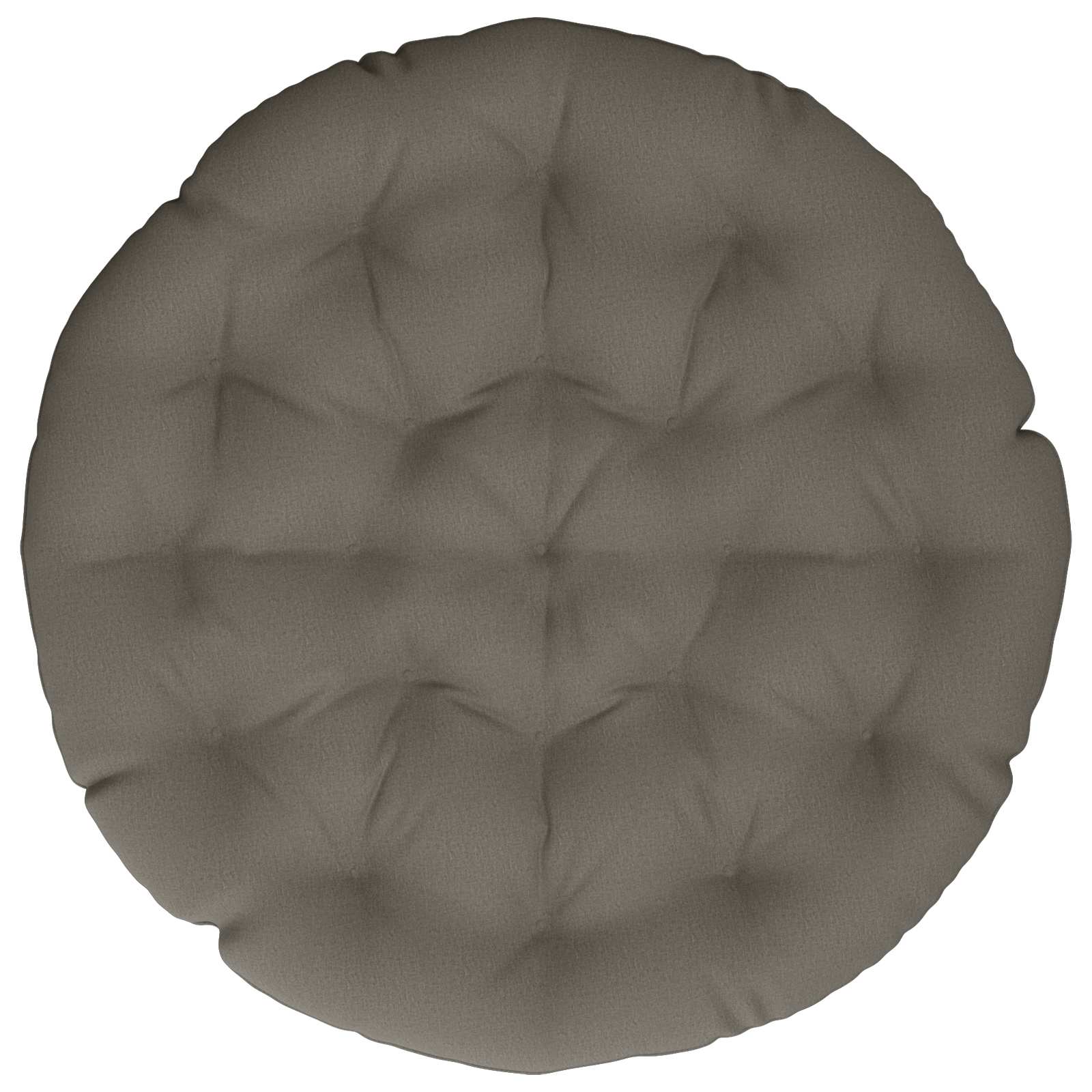 Papasan Stoel Kussen VIANEN 100% Polyester Grijs Ø 120 x 12 cm image 2