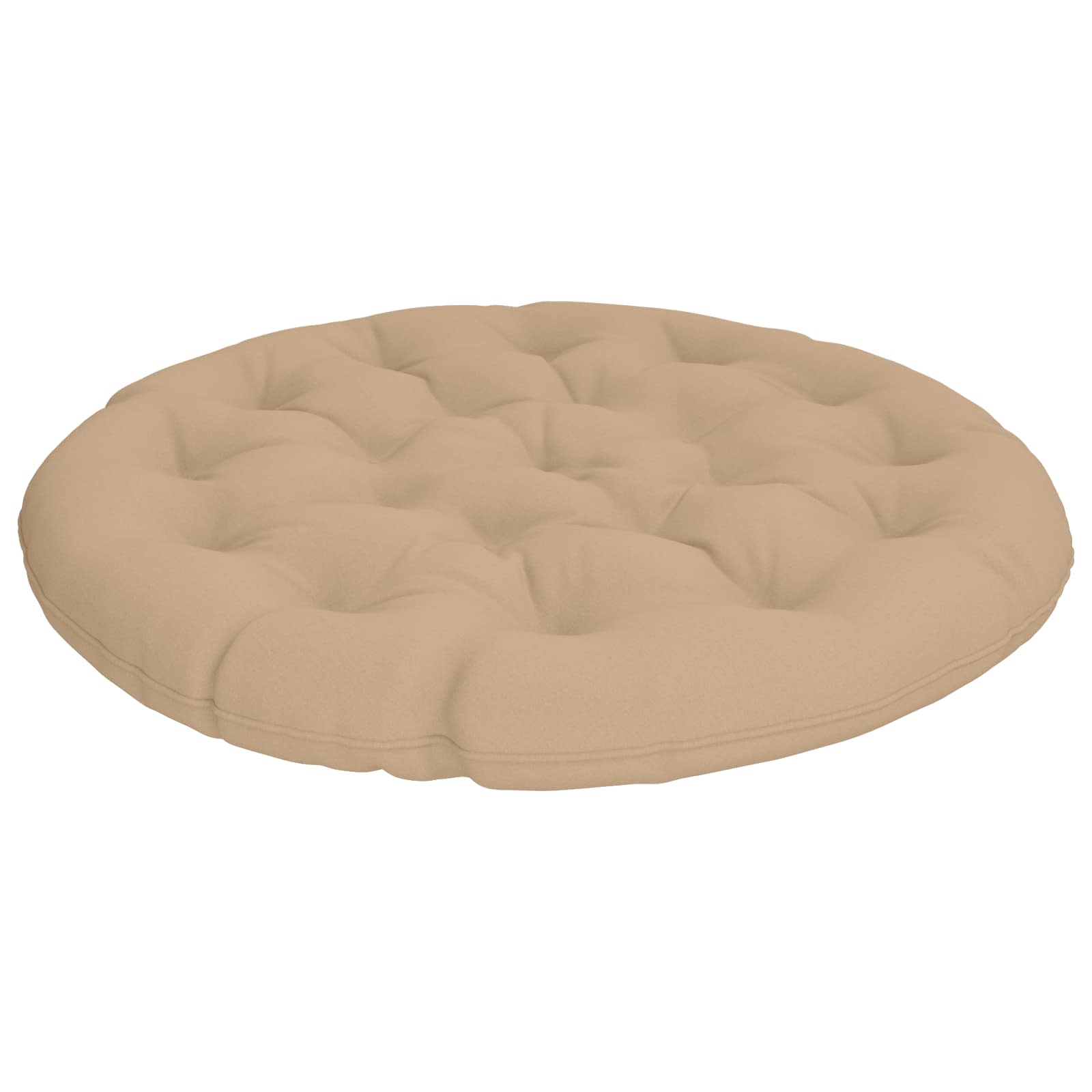 Papasan Stoel Kussen VIANEN 100% Polyester Zand Ø 100 x 12 cm image 1