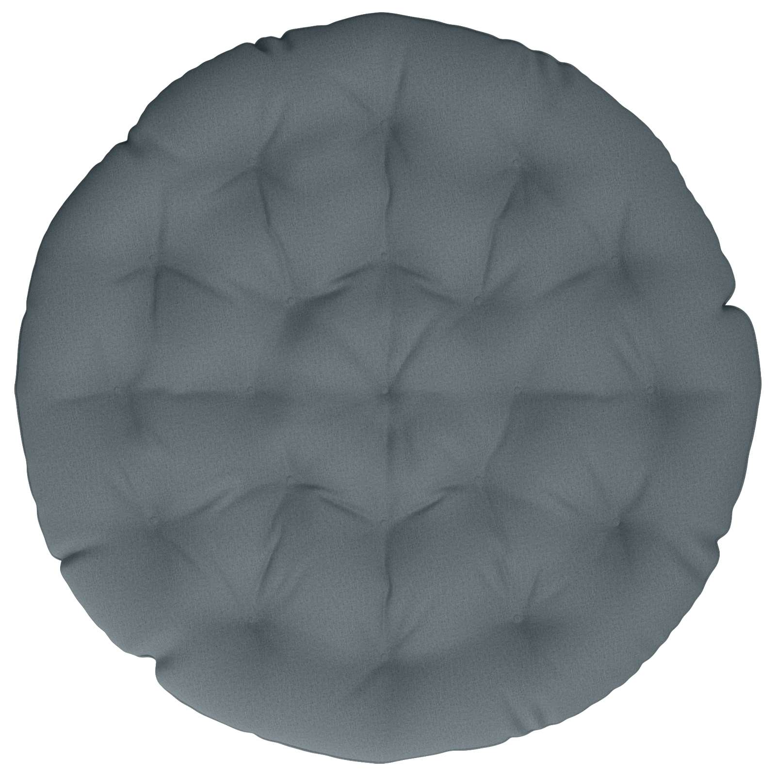 Papasan Stoel Kussen VIANEN 100% Polyester Blauw Ø 100 x 12 cm image 2