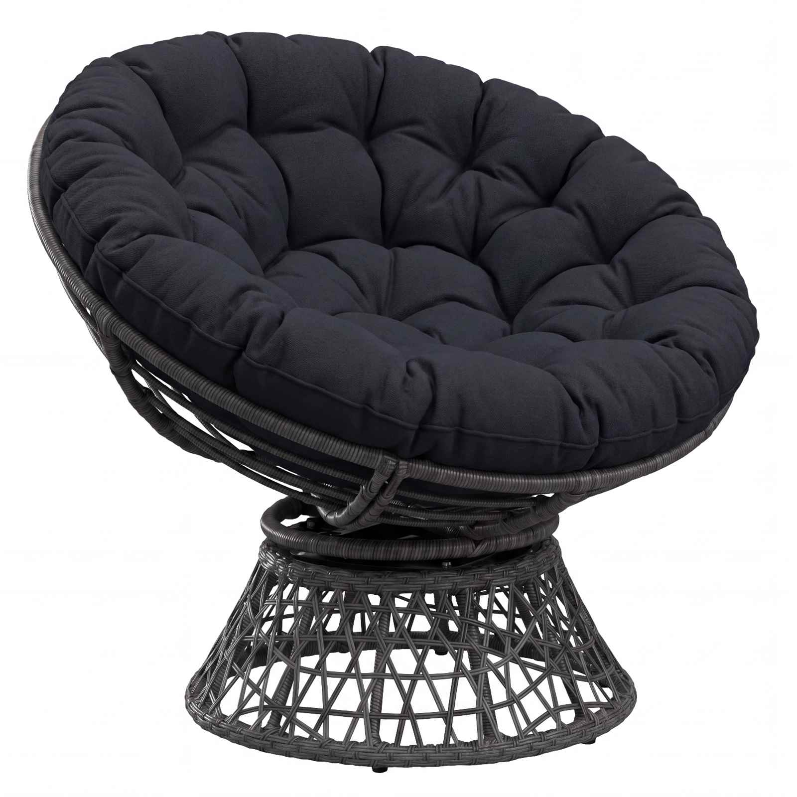 Papasan Stoel Kussen VIANEN 100% Polyester Donkerblauw image 3