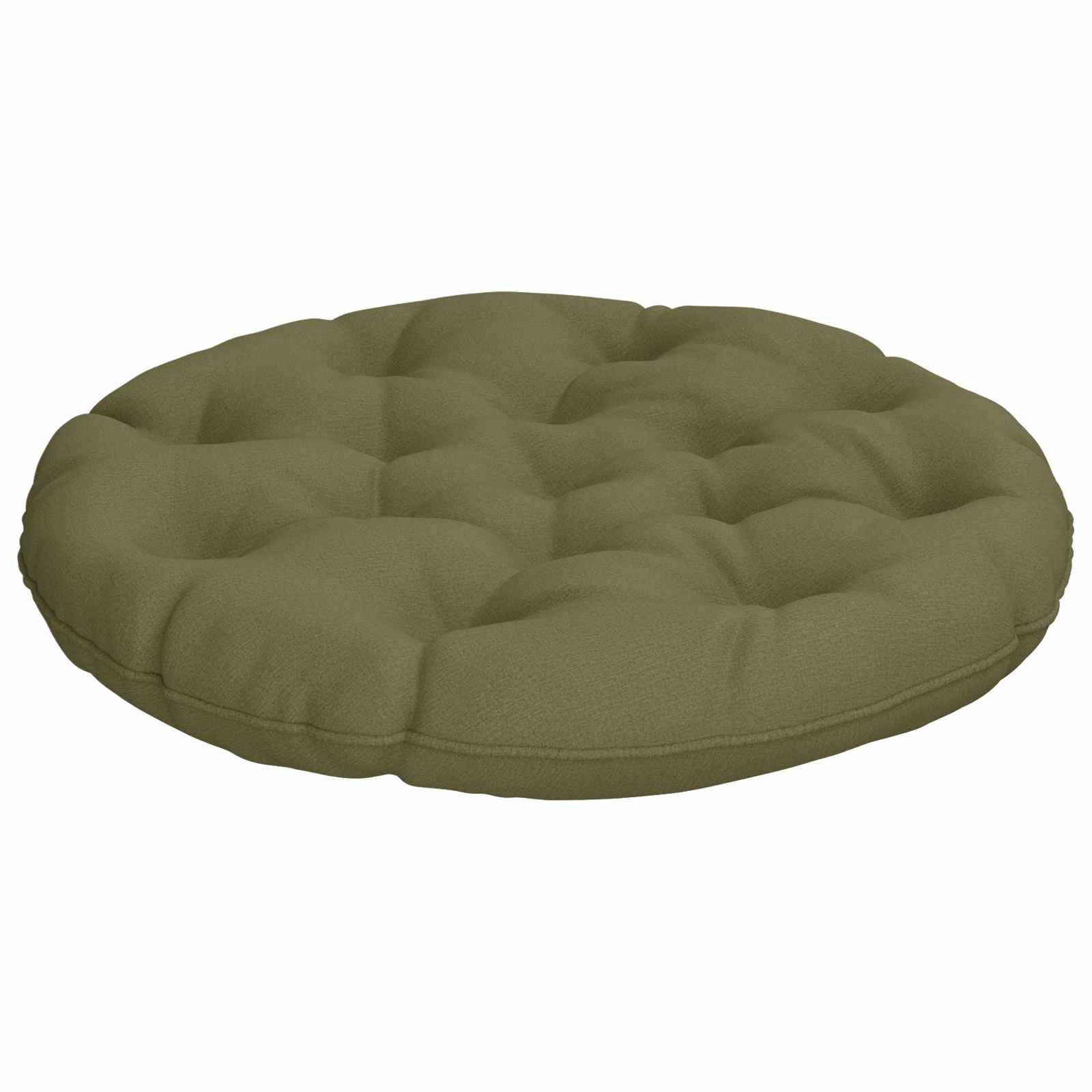 Hangstoel Kussen VIANEN 100% Polyester Olijfgroen Ø 80 x 12 cm image 1