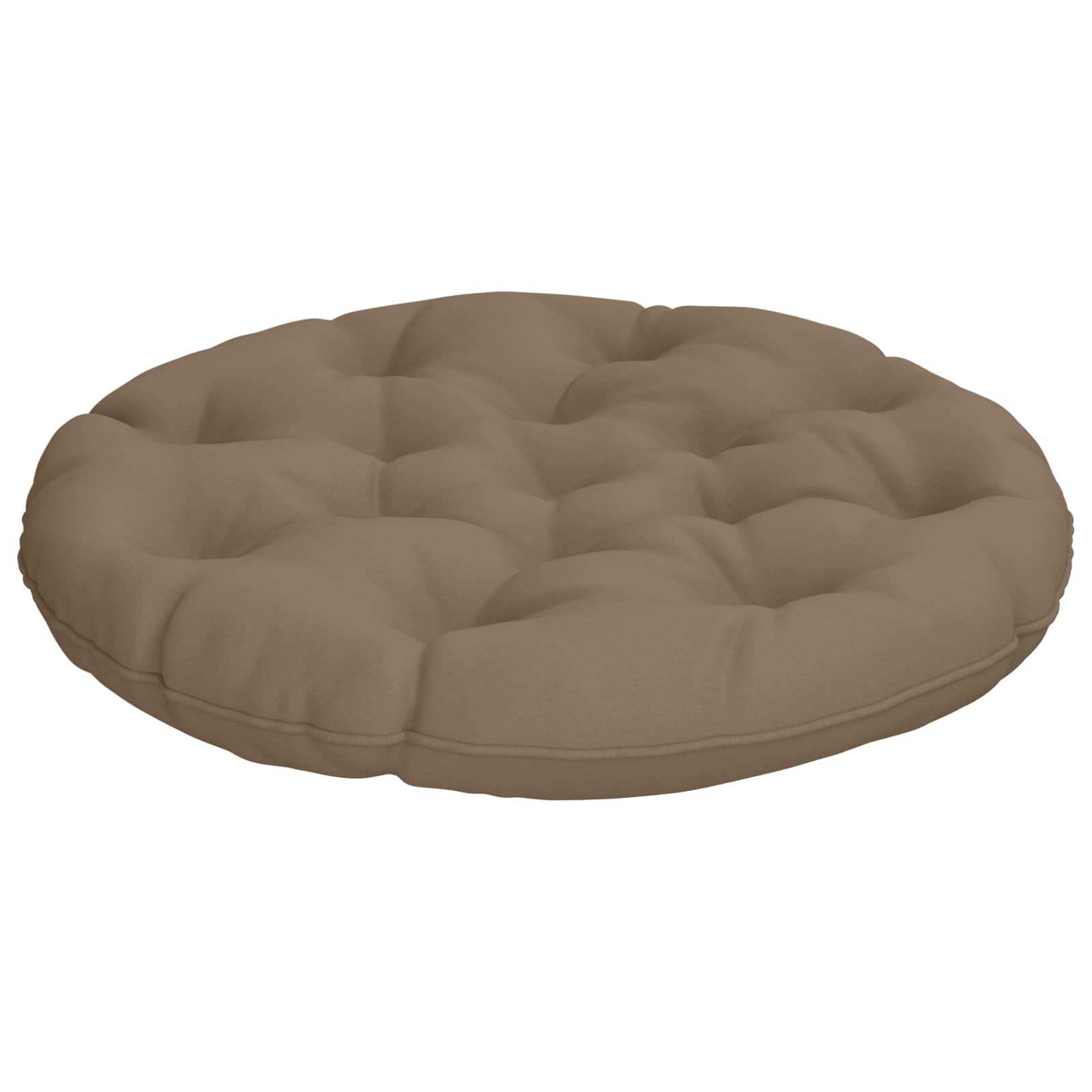 Hangstoel Kussen VIANEN 100% Polyester Taupe Ø 80 x 12 cm image 1