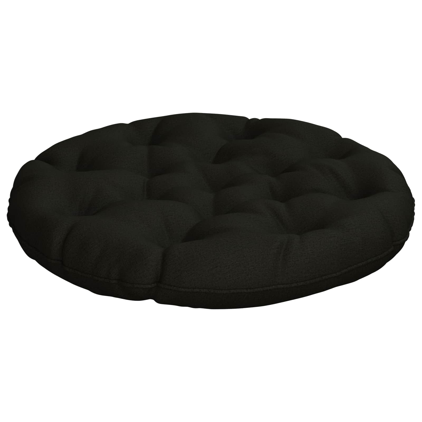 Hangstoel Kussen VIANEN 100% Polyester Zwart Ø 80 x 12 cm image 1