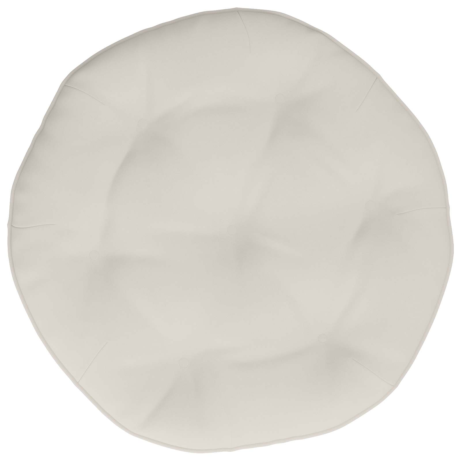 Hangstoel Kussen VIANEN 100% Polyester Wit Ø 50 x 10 cm image 2
