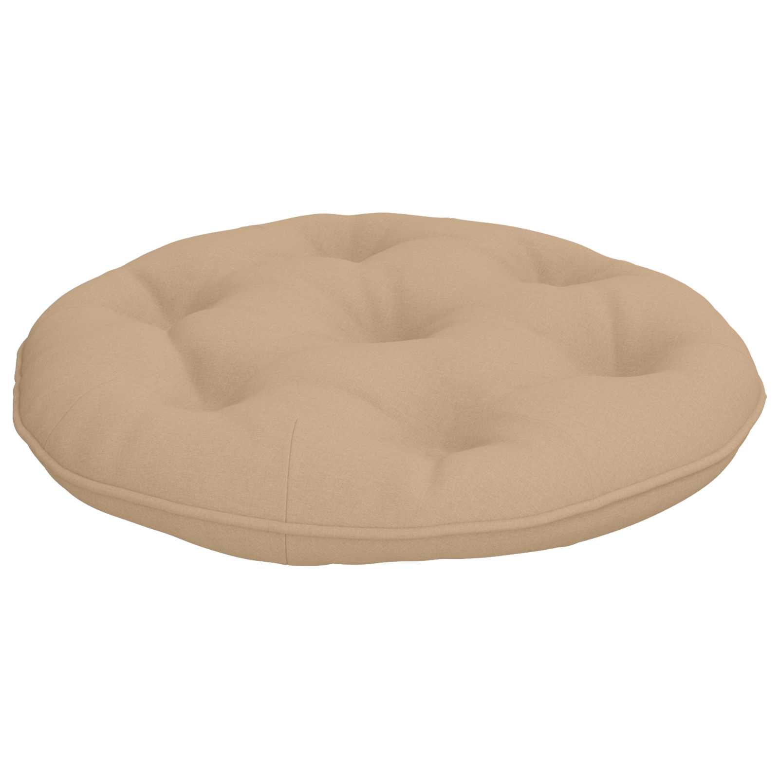 Hangstoel Kussen VIANEN 100% Polyester Zand Ø 50 x 10 cm image 1