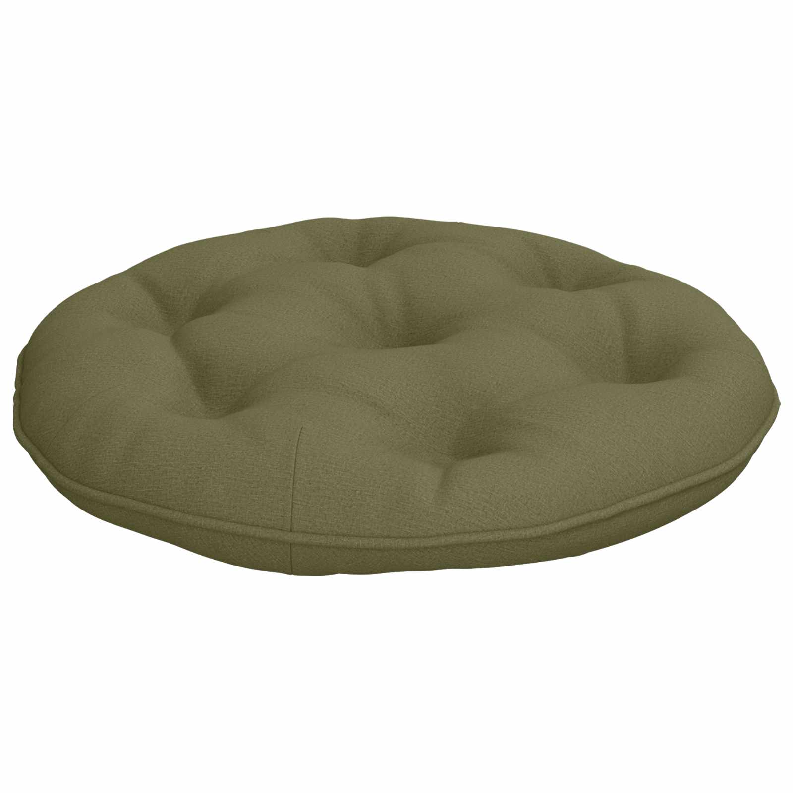 Hangstoel Kussen VIANEN 100% Polyester Olijfgroen Ø 45 x 10 cm image 1