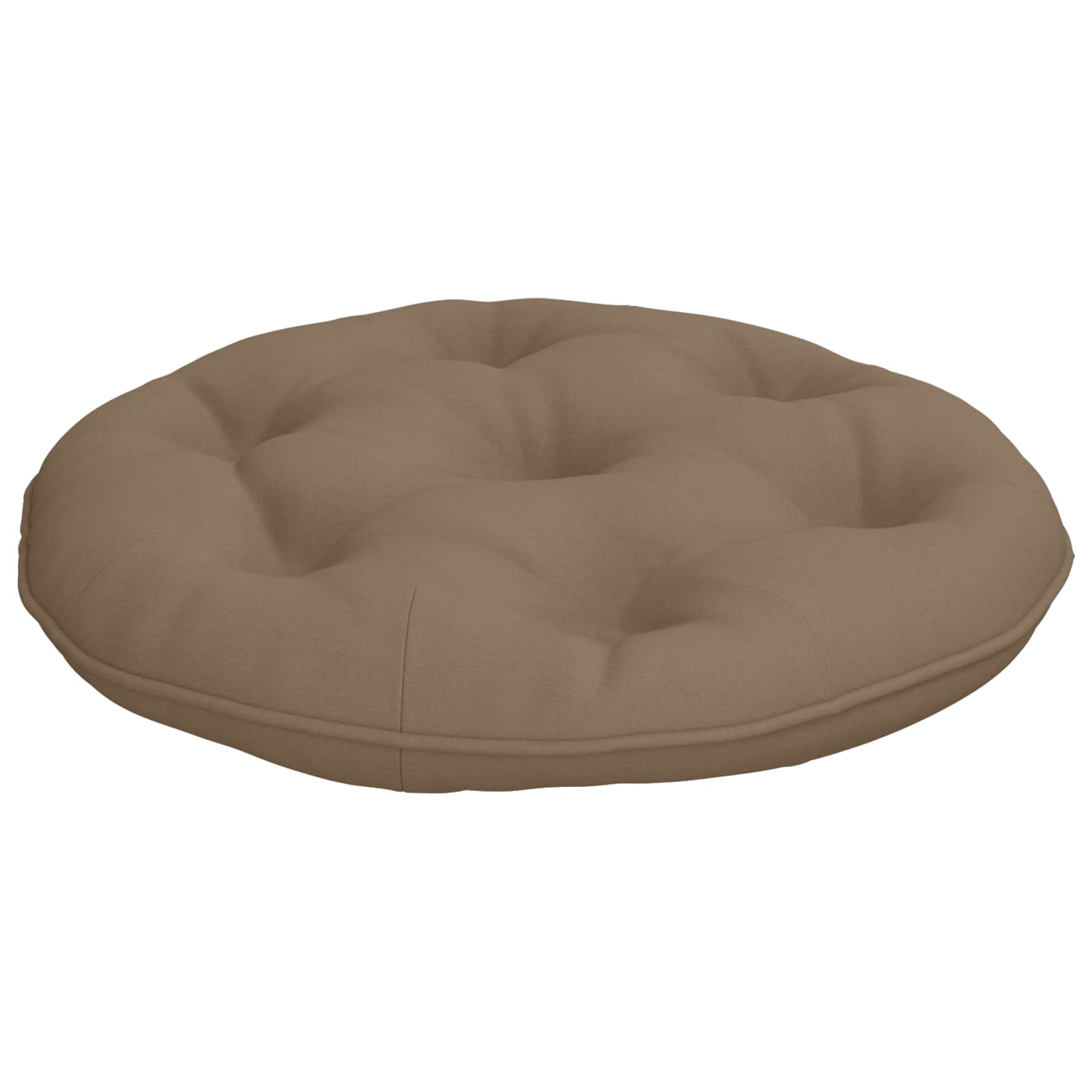 Hangstoel Kussen VIANEN 100% Polyester Taupe Ø 45 x 10 cm image 1
