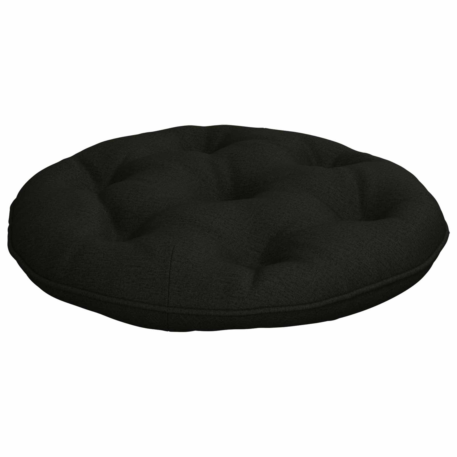 Hangstoel Kussen VIANEN 100% Polyester Zwart Ø 40 x 10 cm image 2