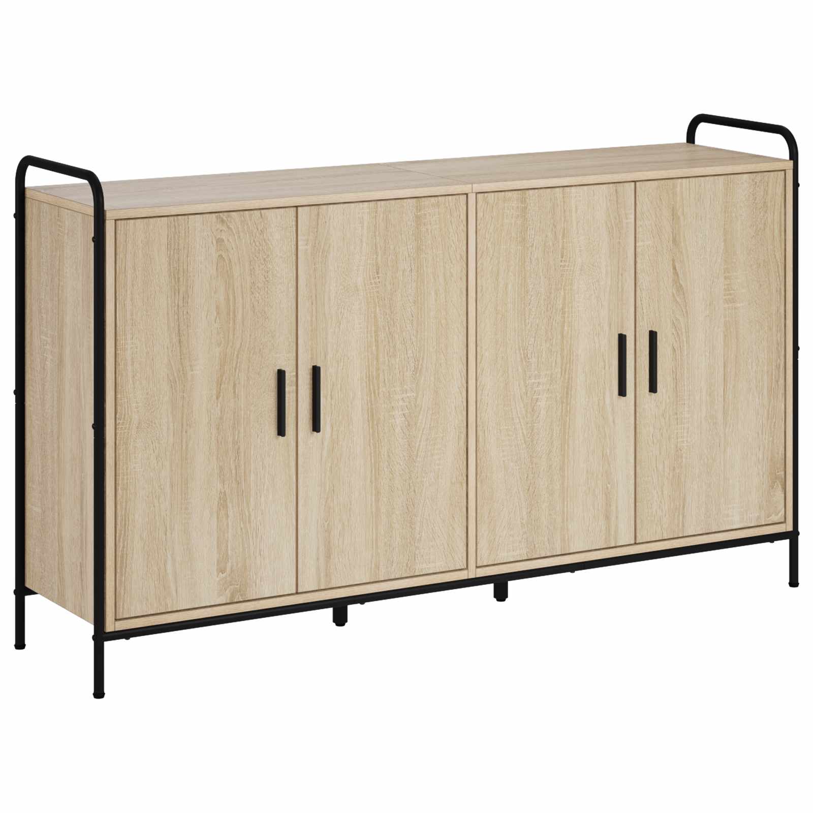 Strani šal Sonoma hrast 97 x 33 x 81 cm Inženirski les