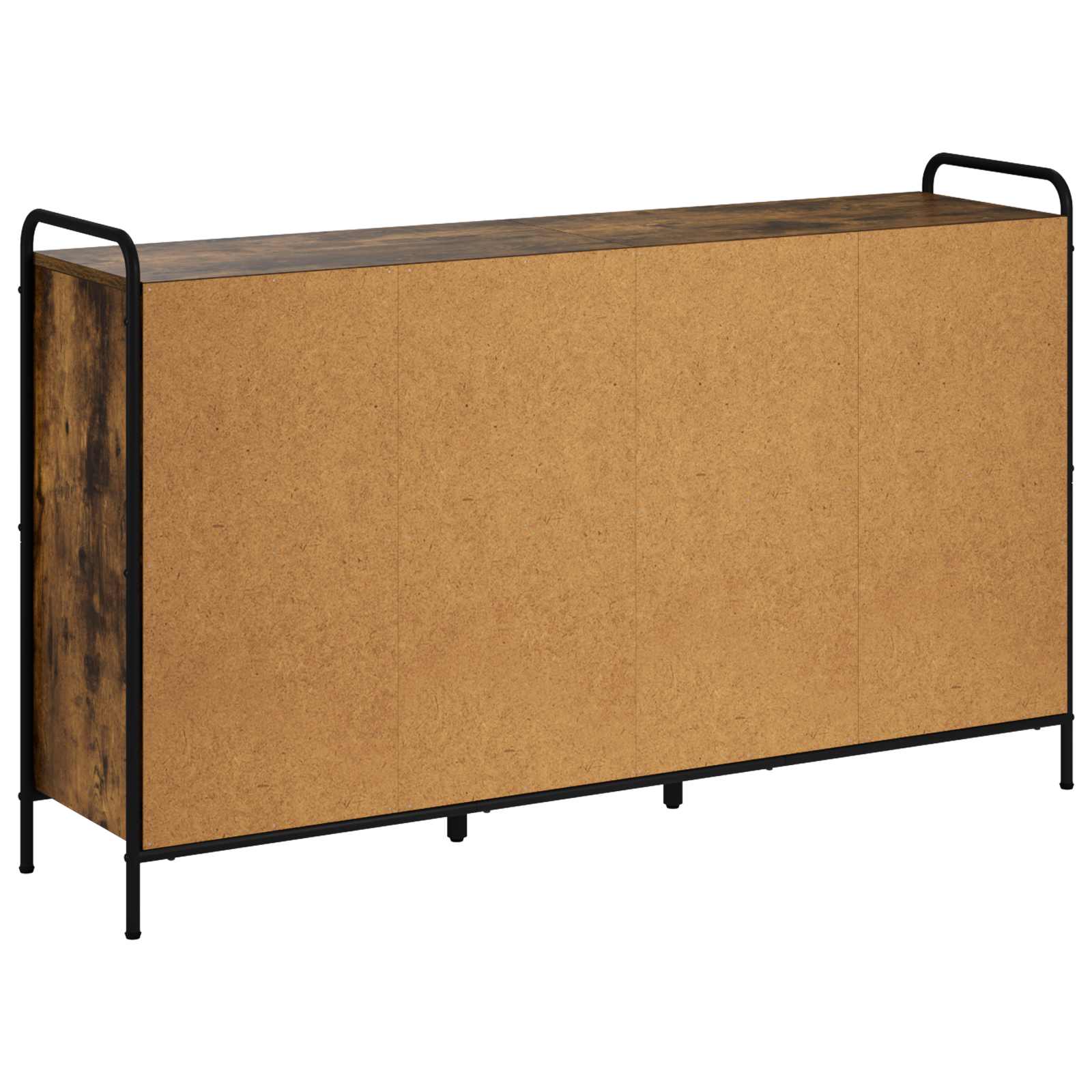 Strani šal Dimljen hrast 97 x 33 x 81 cm Inženirski les
