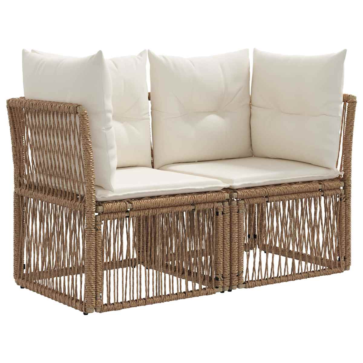 Havesofa Sæt 7 stk. 7-Antal sæder polyrattan - Billede 3