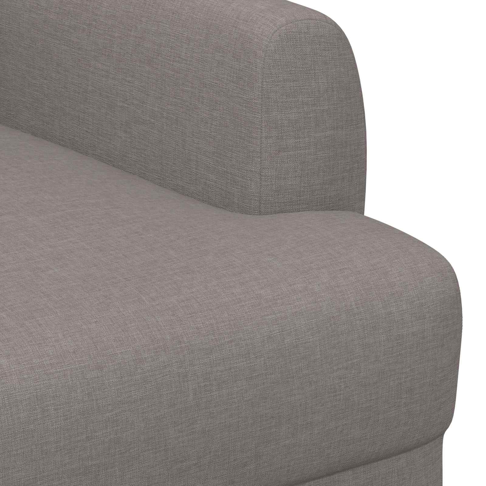 Dvojnica s gumbi Taupe 116 x 67 x 80 cm Blago - slika 6