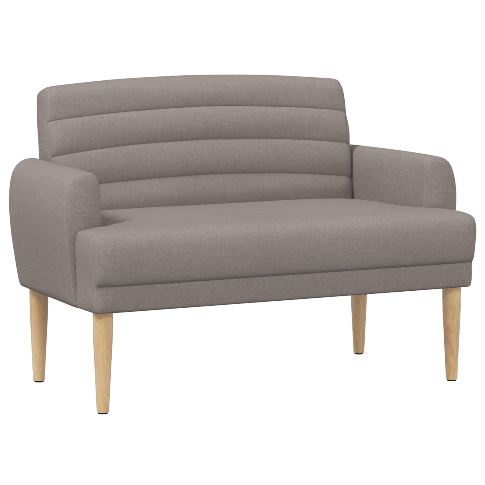 Dvojnica s gumbi Taupe 116 x 67 x 80 cm Blago - slika 2