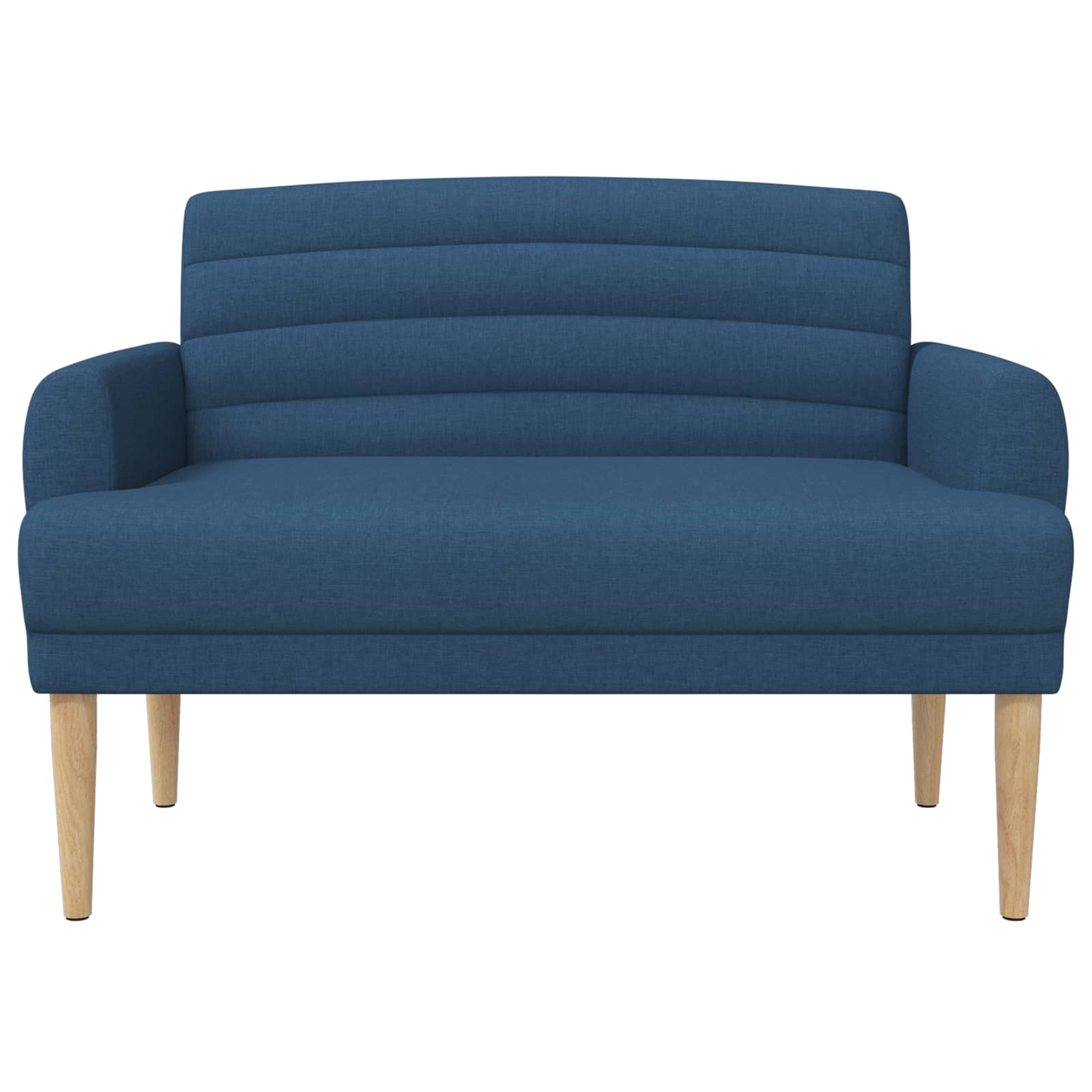 Dvojnica s gumbi Modra 116 x 67 x 80 cm Blago - slika 3