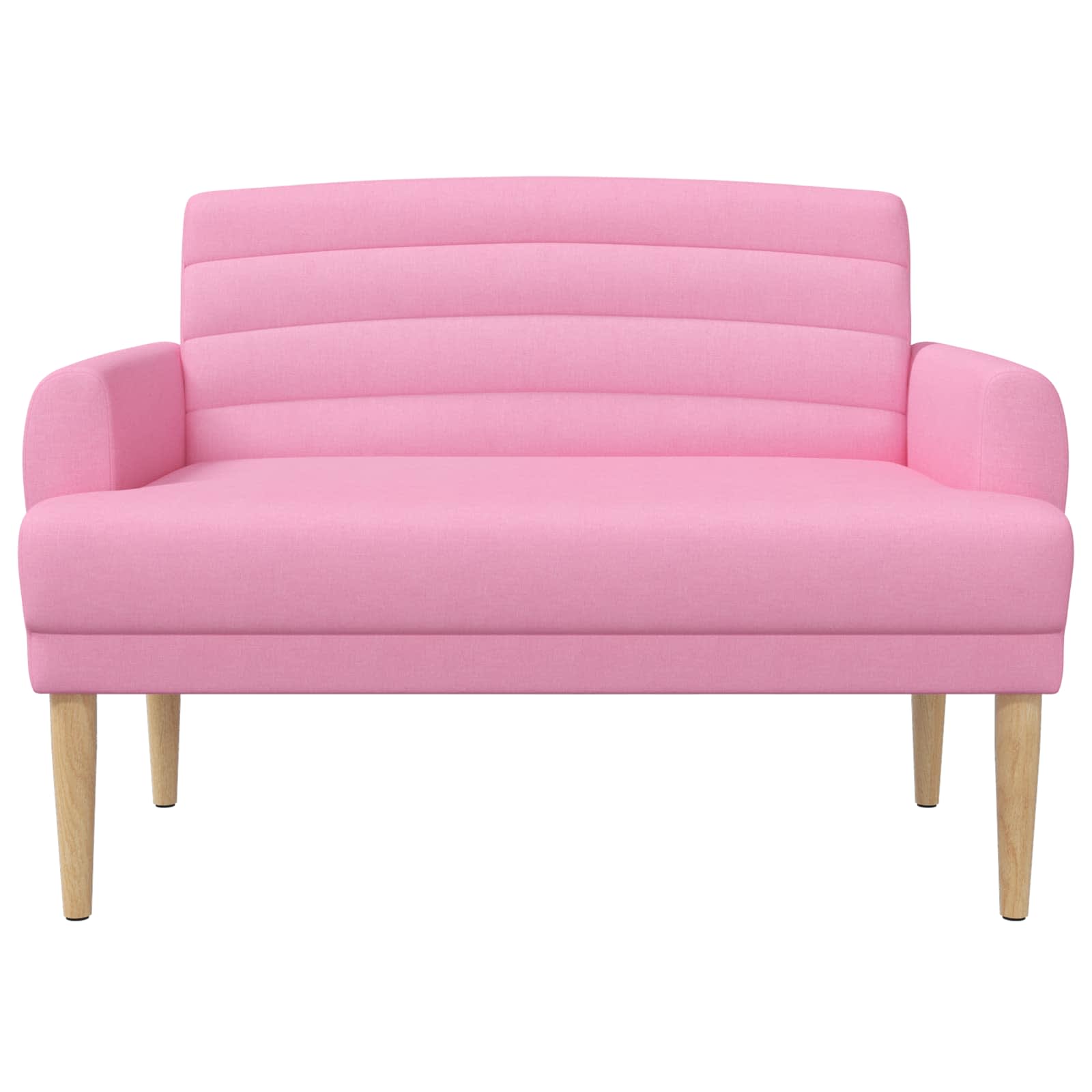 Dvojnica s gumbi Roza 116 x 67 x 80 cm Blago - slika 3