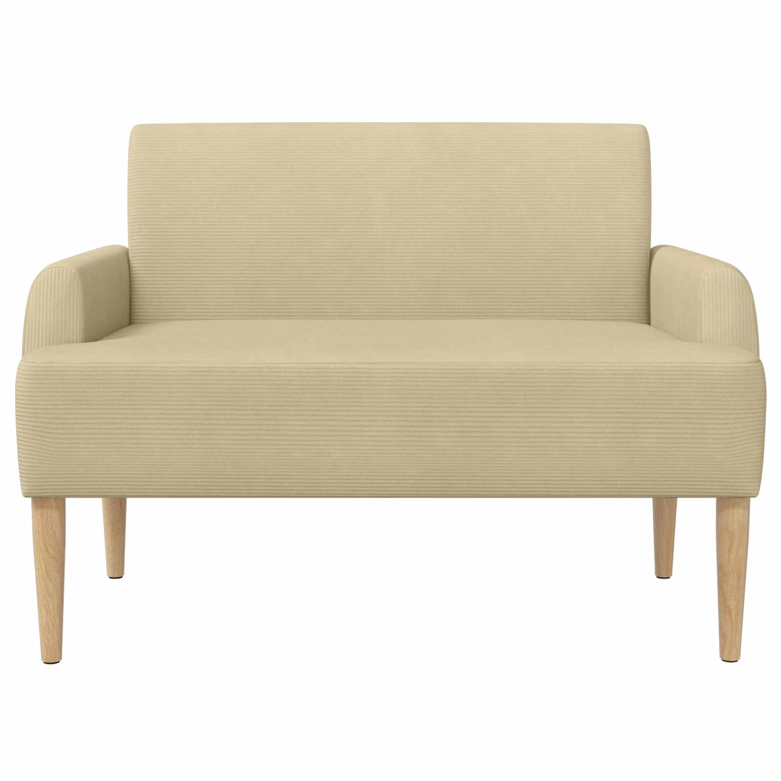 Dvojnica s gumbi Svetlo zelena siva 116 x 67 x 81 cm - slika 3