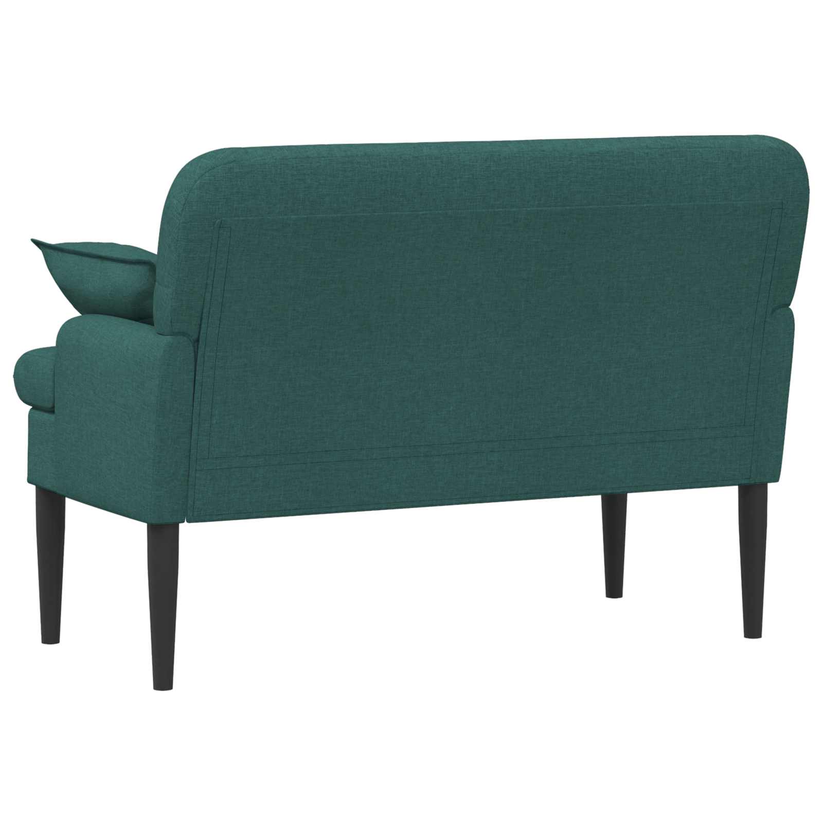 Love seat με κουμπιά Σκούρο Πράσινο 111 x 68 x 80 εκ. Ύφασμα - Image 5