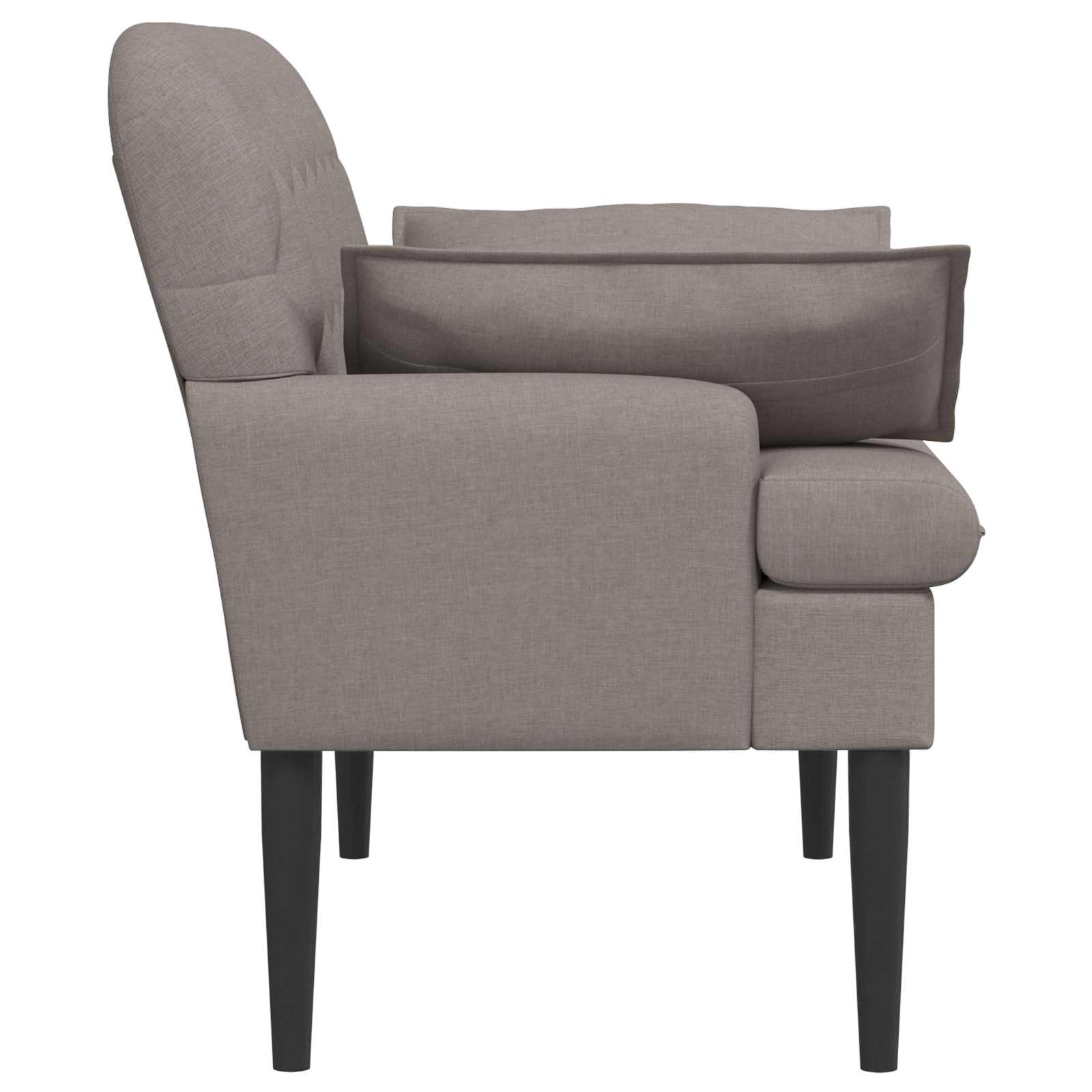 Dvojnica s gumbi Taupe 111 x 68 x 80 cm Blago - slika 4