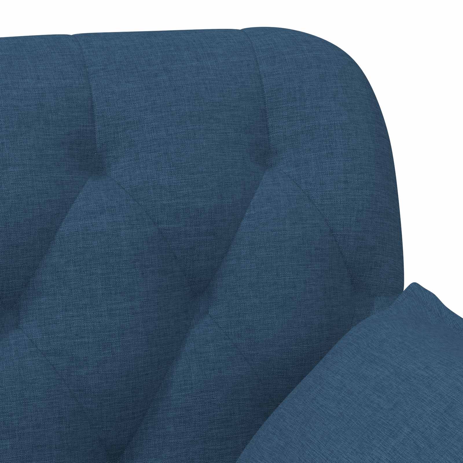 Dvojnica s gumbi Modra 111 x 68 x 80 cm Blago - slika 7