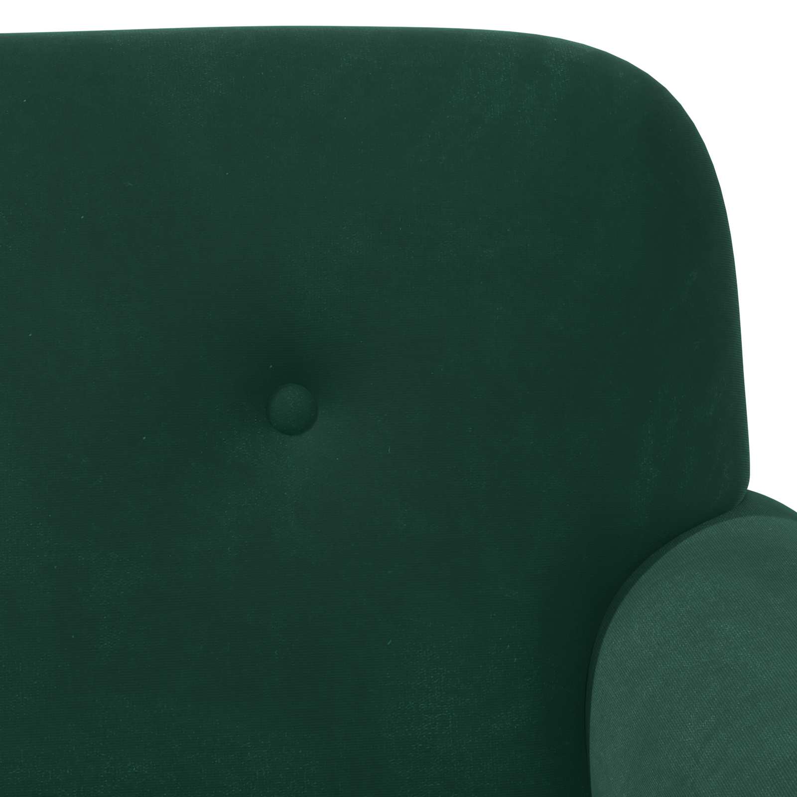 Dvojnica s gumbi Temno zelena 120 x 66 x 78 cm Žamet - slika 7