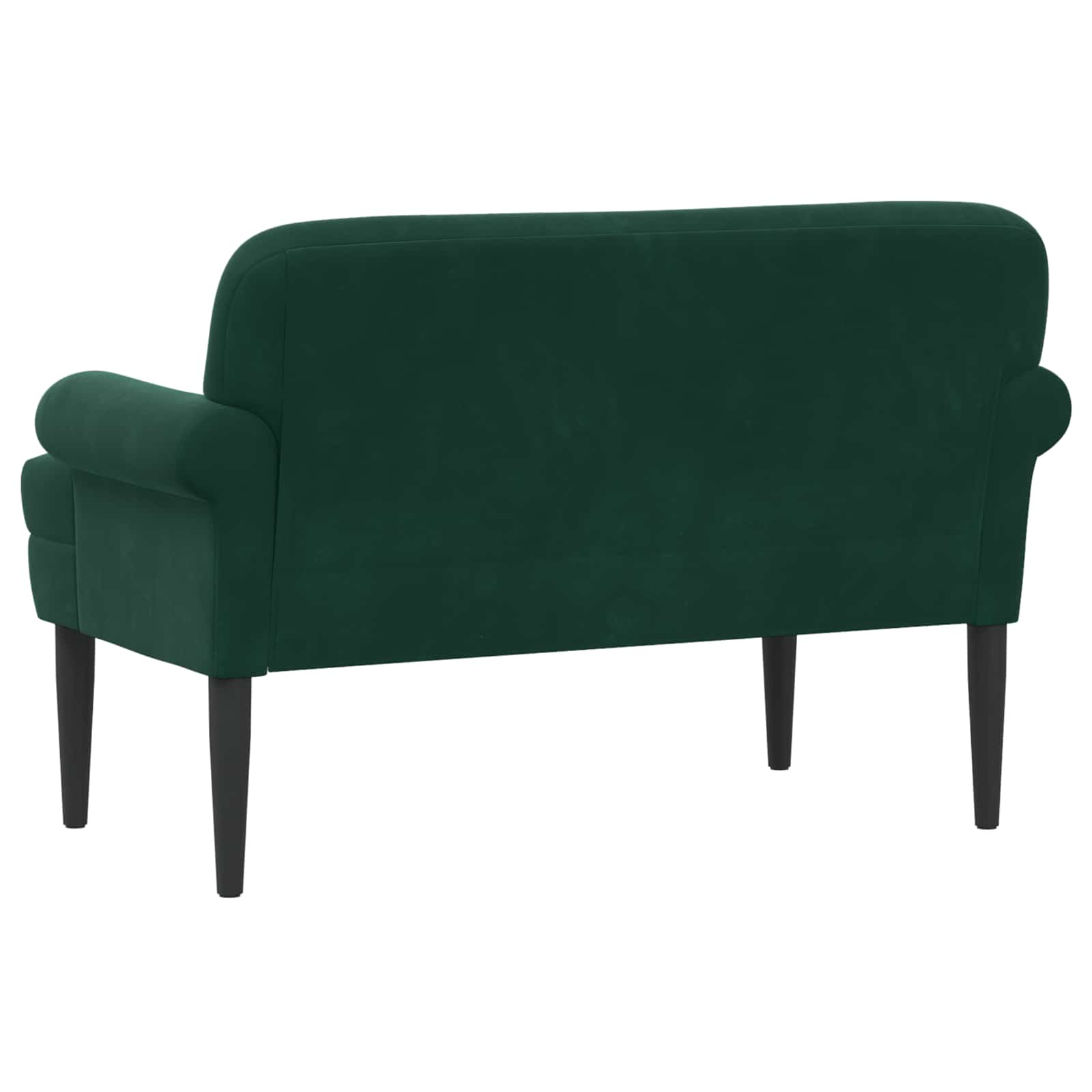 Dvojnica s gumbi Temno zelena 120 x 66 x 78 cm Žamet - slika 5
