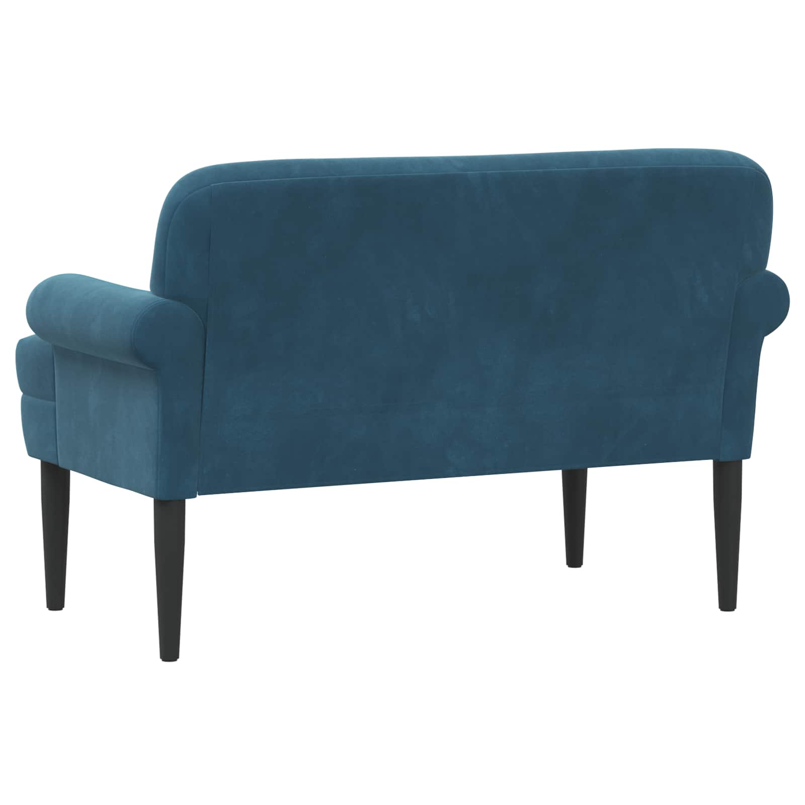 Dvojnica s gumbi Modra 120 x 66 x 78 cm Žamet - slika 5