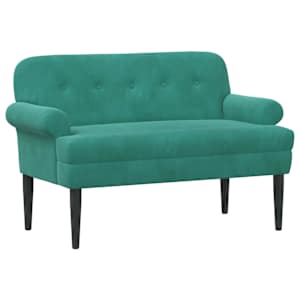vidaXL Nurgadiivan nuppude &auml;sitlusega T&uuml;rkiis 120 x 66 x 78 cm Samet