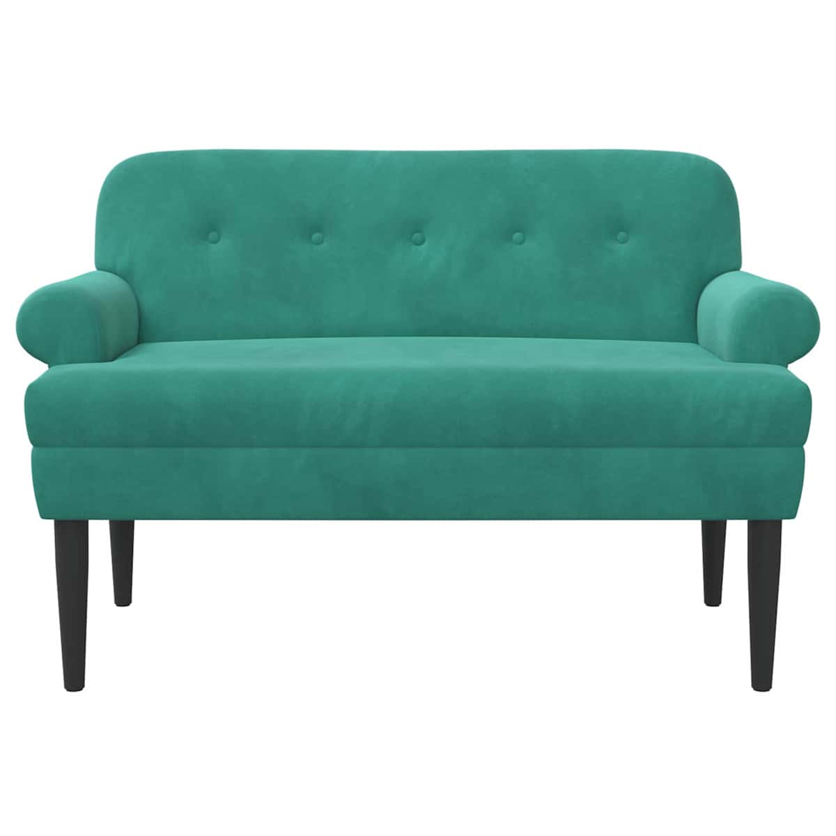 Lænestol med knap tufting 120 x 66 x 78 cm Fløjl - Billede 3
