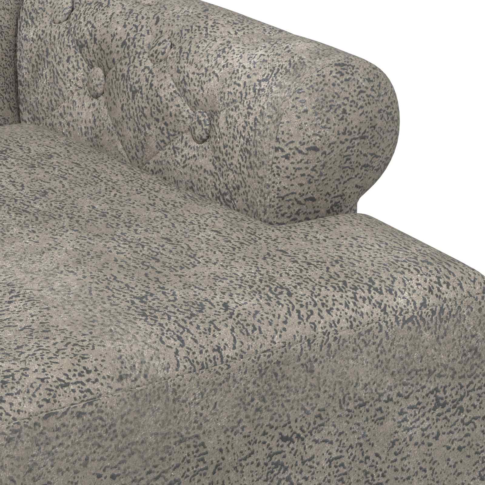 Dvojnica s gumbi Svetlo siva 120 x 65 x 78 cm - slika 6