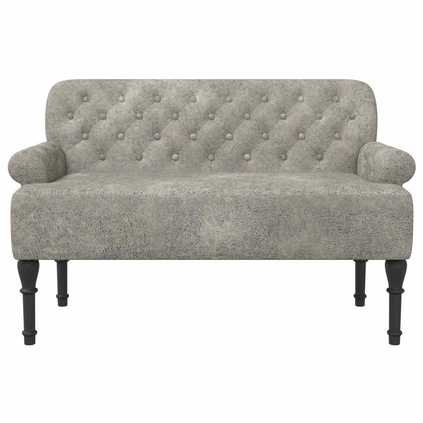 Dvojnica s gumbi Svetlo siva 120 x 65 x 78 cm - slika 3