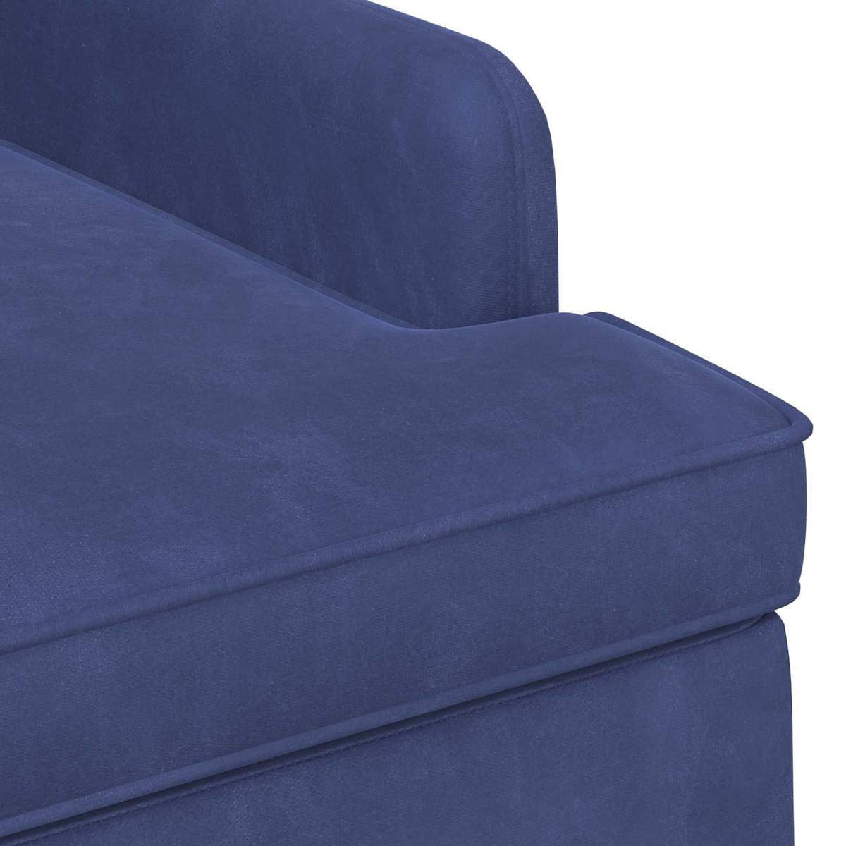 Lænestol med knap tufting 111 x 65 x 79 cm Fløjl - Billede 6