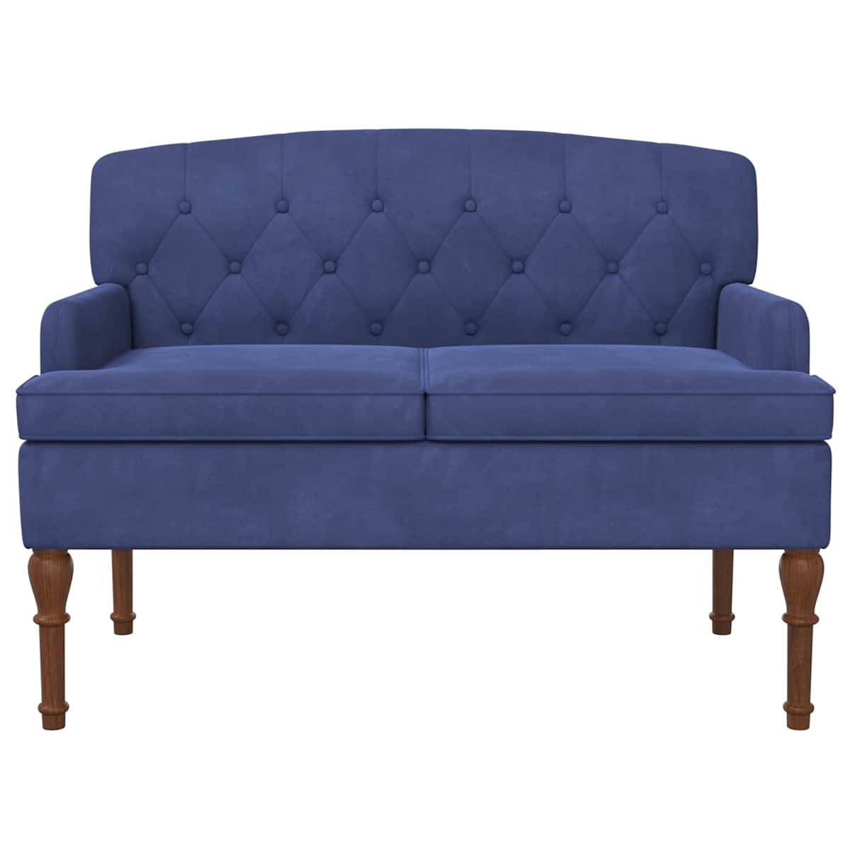 Lænestol med knap tufting 111 x 65 x 79 cm Fløjl - Billede 3