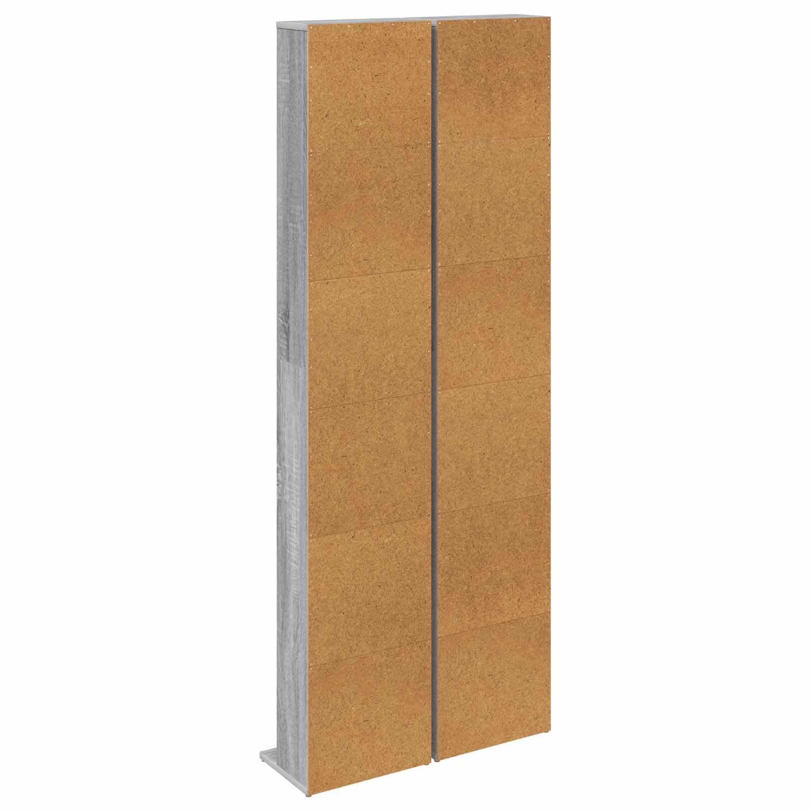 CD-kaappi 2 kpl Harmaa Sonoma 33 x 23,5 x 175 cm Tekninen puu - Image 8