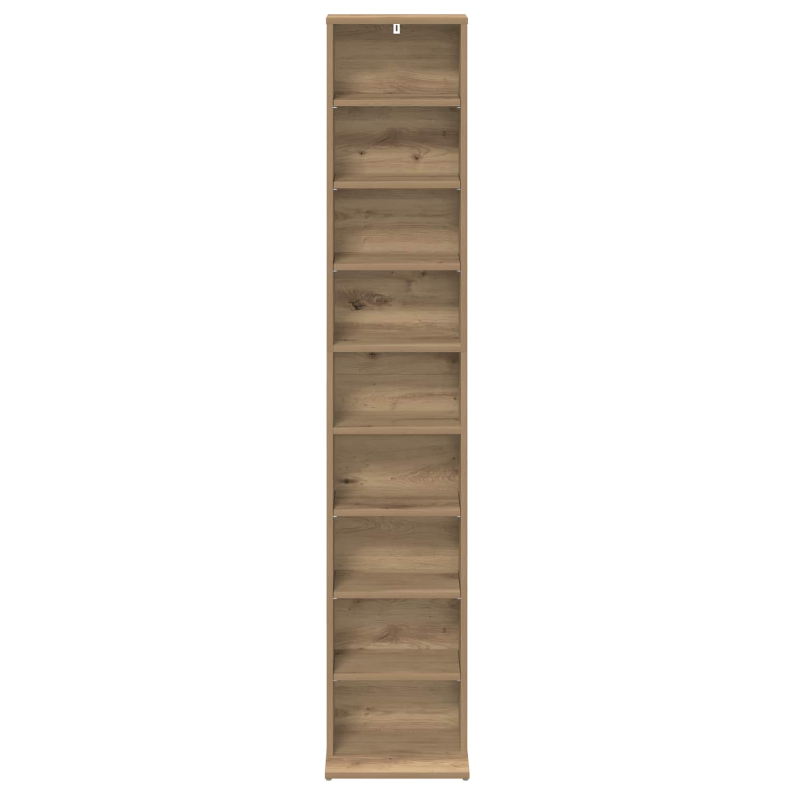 CD-kaappi Artisaanitammi 33 x 23,5 x 175 cm Tekninen puu - Image 4
