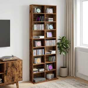 CD omara Star les 65 x 23,5 x 175 cm Inženirski les