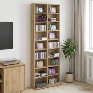 CD omara Artisan hrast 65 x 23,5 x 175 cm Inženirski les