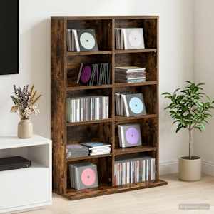 CD omara Dimljen hrast 65 x 23,5 x 97,5 cm Inženirski les