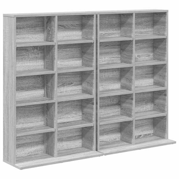 vidaXL CD kapp 2 tk Hall Sonoma 65 x 23,5 x 97,5 cm Tehispuit