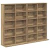 vidaXL CD kapp 2 tk Artisan tamm 65 x 23,5 x 97,5 cm Tehispuit
