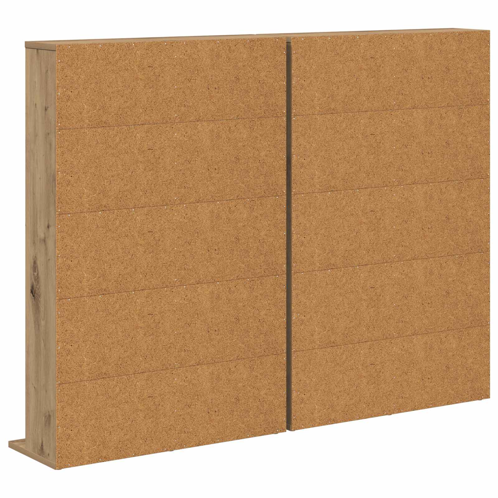 CD-kaappi 2 kpl Artisaanitammi 65 x 23,5 x 97,5 cm Tekninen puu - Image 8