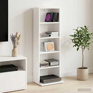 CD omara Bela 33 x 23,5 x 97,5 cm Inženirski les
