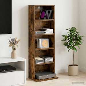 CD omara Dimljen hrast 33 x 23,5 x 97,5 cm Inženirski les
