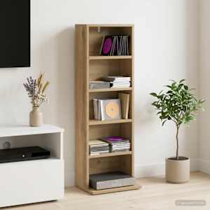 CD omara Artisan hrast 33 x 23,5 x 97,5 cm Inženirski les