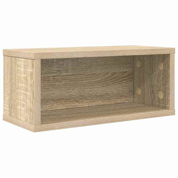vidaXL CD salvesta rack Sonoma tamm 40 x 17 x 17 cm Tehispuit