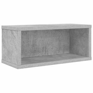 vidaXL CD salvesta rack Betoonhall 40 x 17 x 17 cm Tehispuit