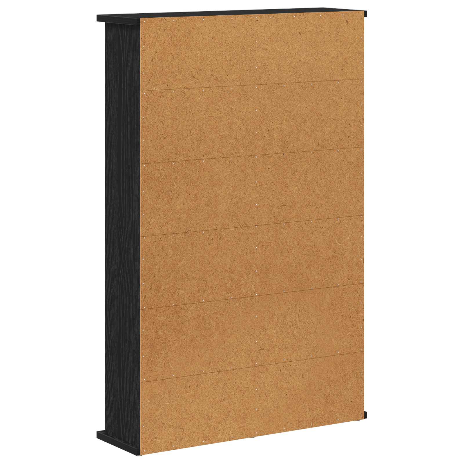 CD omara Črni hrast 60 x 17 x 92 cm Inženirski les - slika 6