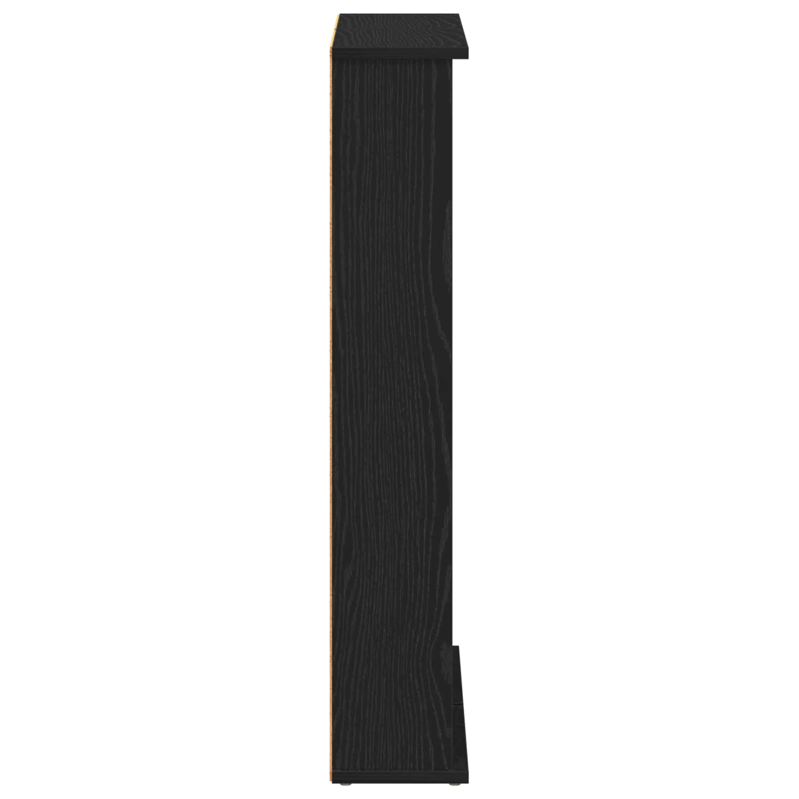 CD omara Črni hrast 60 x 17 x 92 cm Inženirski les - slika 5