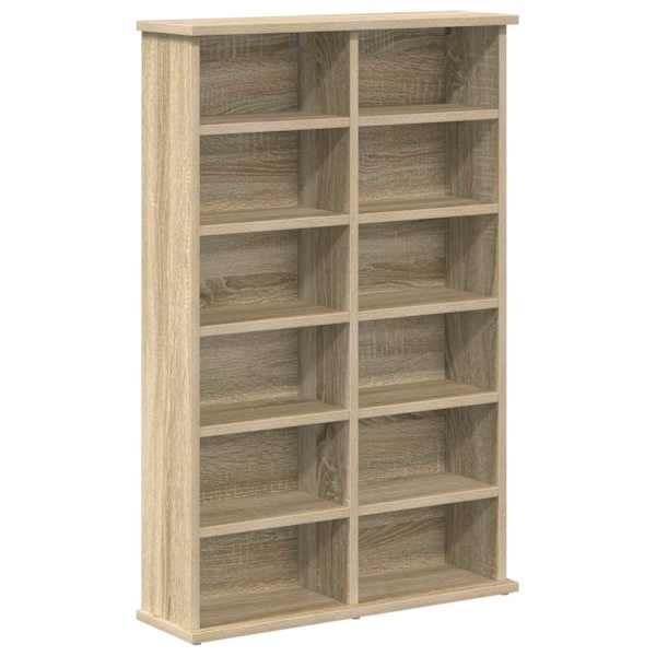 vidaXL CD kapp Sonoma tamm 60 x 17 x 92 cm Tehispuit