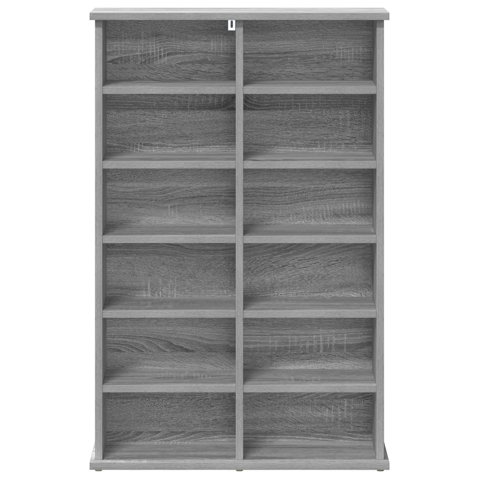 CD omara Siva Sonoma 60 x 17 x 92 cm Inženirski les - slika 4