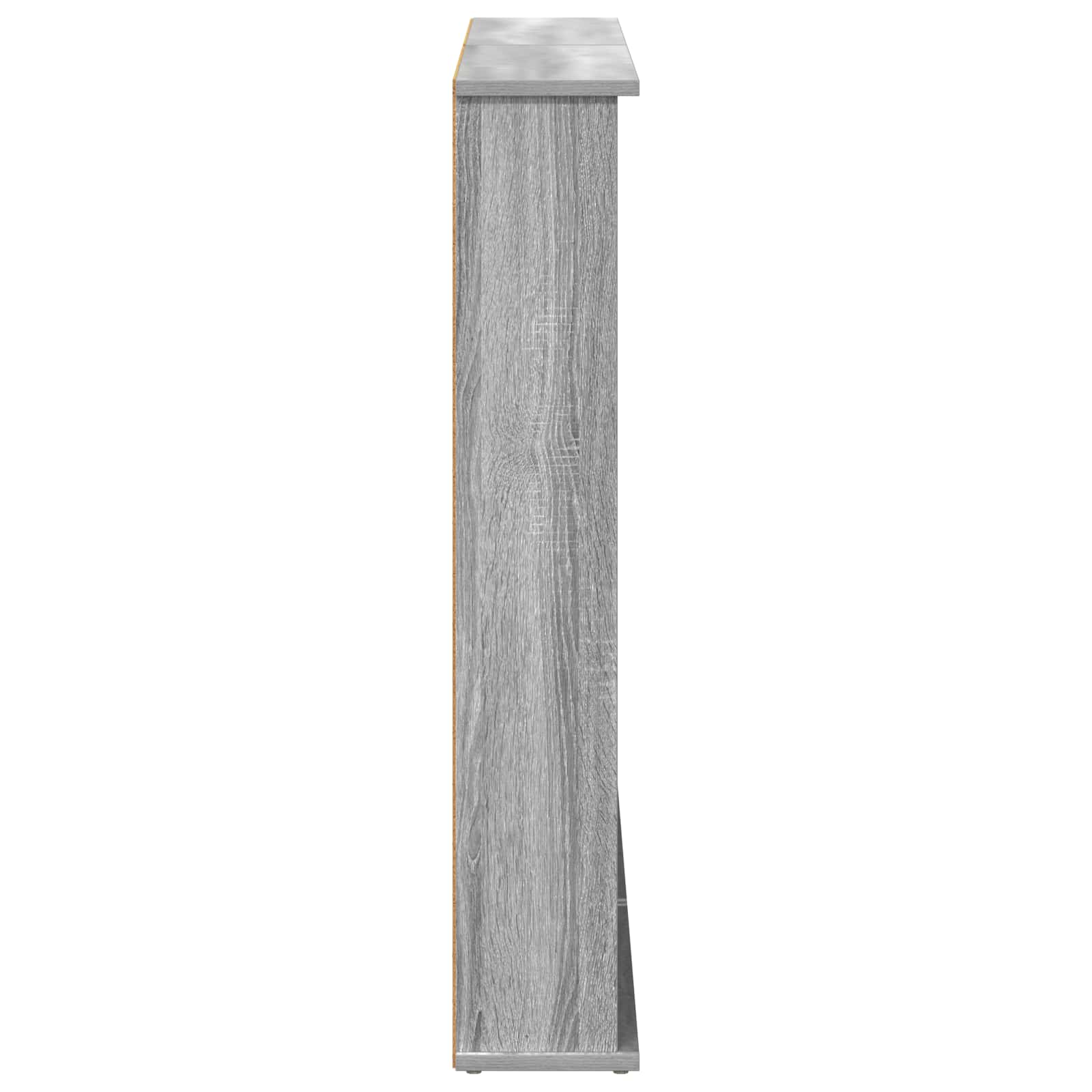 CD omara 2 kos Siva Sonoma 60 x 17 x 92 cm Inženirski les - slika 7
